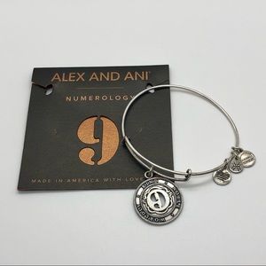 Alex and Ani Numerology Bangle- Number 9